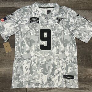 Atlanta Falcons Michael Penix Jr #9 Salute to Service Jersey Adult Size XXXL
